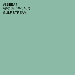 #8BBBA7 - Gulf Stream Color Image